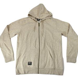 OMIT Apparel Mens Full Zip Skateboarder Brand Hoodie New L